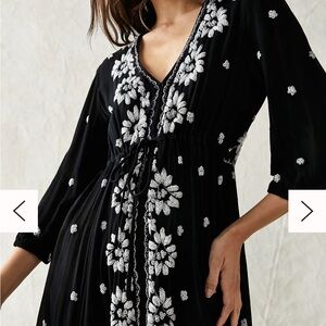 Embroidered Fable Maxi Dress